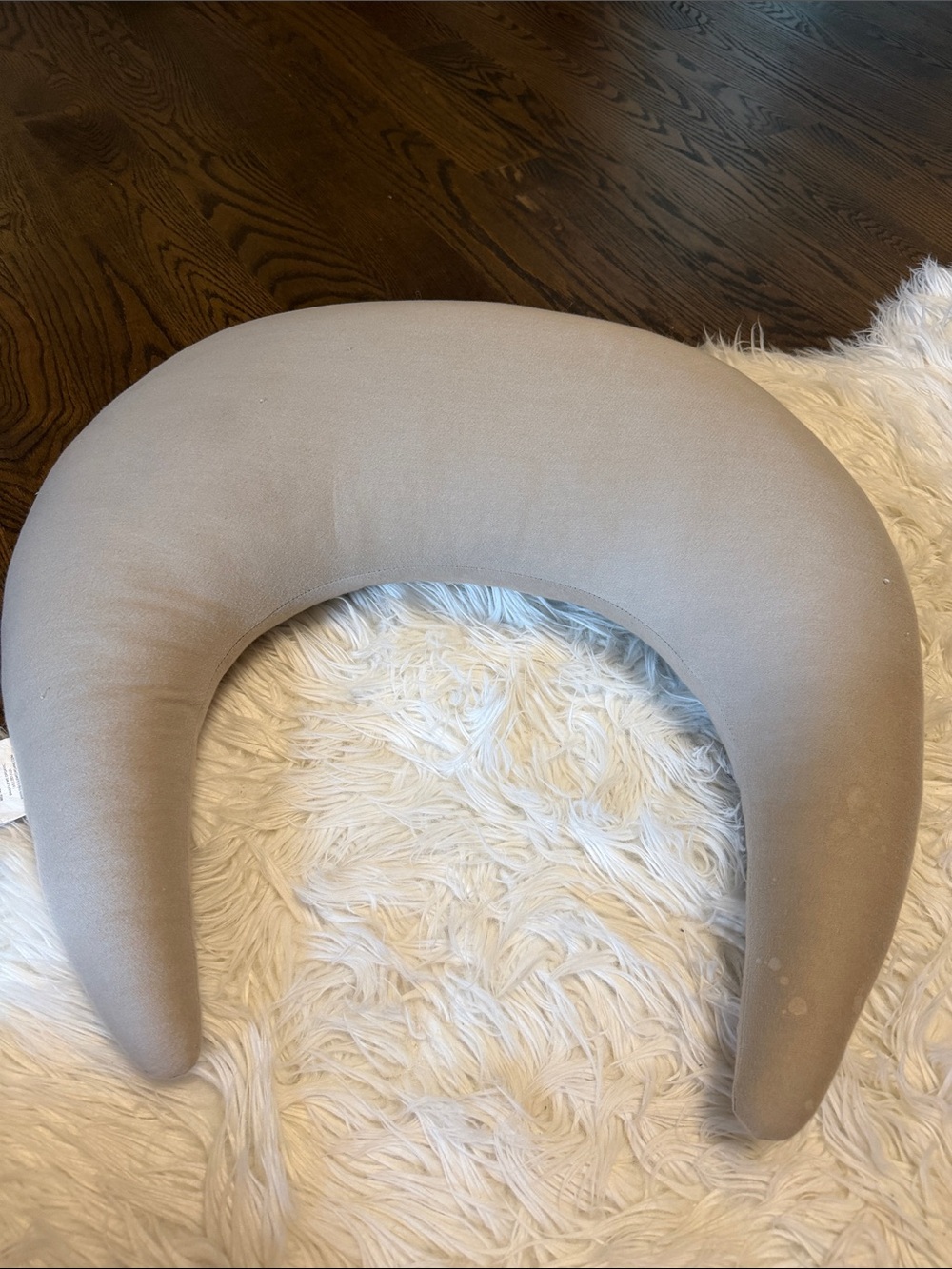 Neutral Beige U-Shaped Neck Pillow - Brand Unspecified